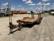 (Charlotte, MI) 2012 Butler LT1216 T/A Tagalong Equipment Trailer