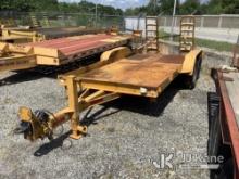 (Plymouth Meeting, PA) 2007 Butler LT1216 T/A Tagalong Trailer Bad Tire, Body & Rust Damage