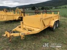 (Roaring Spring, PA) 1993 Allegheny 3-Position T/A Material/Reel Trailer