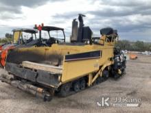 Caterpillar AP655C Asphalt Paver Runs, Moves & Operates