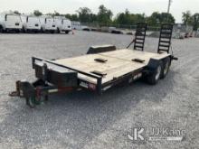 2010 Novae ST8118ITPL1-B-140 T/A Tagalong Trailer Rust Damage) (Duke Unit