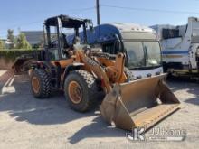 (Jurupa Valley, CA) 2016 Case 521F Wheel Loader Not Running, Fire Damage