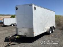 2016 Wells Cargo T/A Enclosed Cargo Trailer