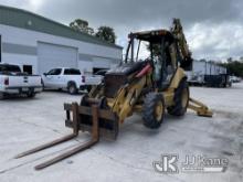 2010 Caterpillar 430E-IT Tractor Loader Backhoe Runs, Moves & Operates) (Missing Operators Chair,  R