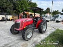 2015 Massey Ferguson 1250 Utility Tractor Runs, Moves & Operates)( Forward & Reverse Shifter Hard To