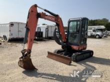 2011 Hitachi EX35 Mini Hydraulic Excavator Runs, moves, Operates, Jump To Start , Rust