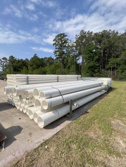 (15) JOINTS 10.5” X 20’; 2 JOINTS 14” X 20’; 4 JOINTS 12.75 X 20’ PVC PIPE