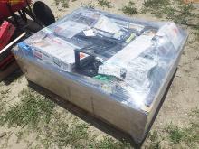 7-02200 (Equip.-Misc.)  Seller:Private/Dealer PALLET OF ASSORTED HOUSEHOLD ITEMS