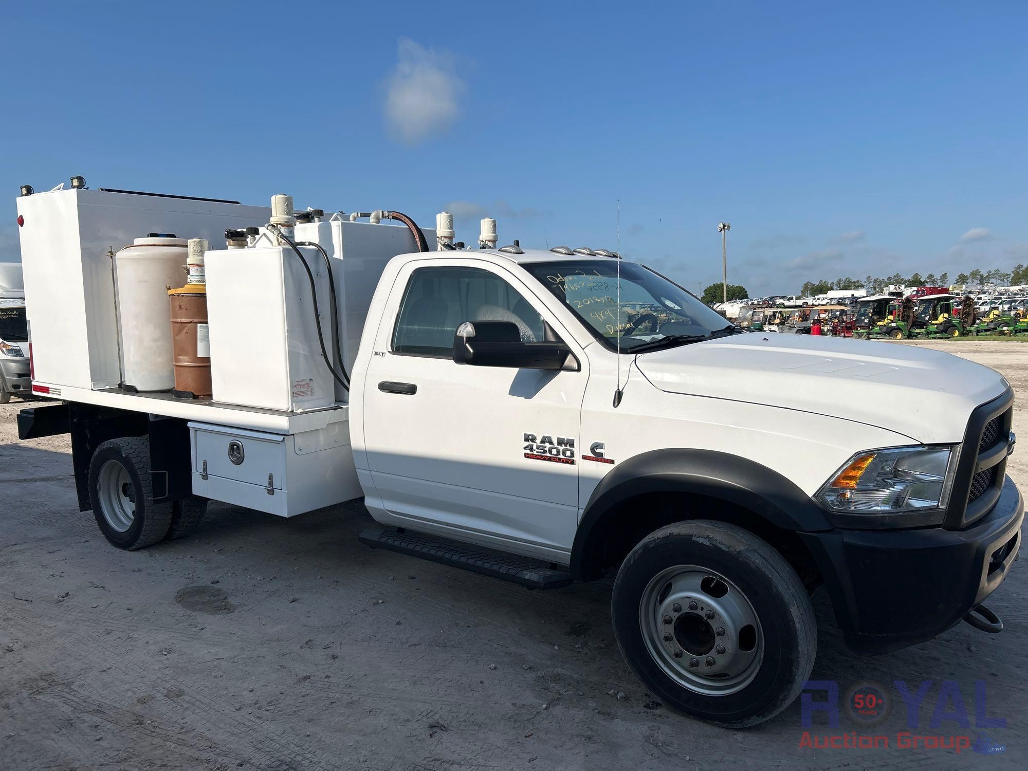 2018 Ram 4500 4x4 Lube Service Truck