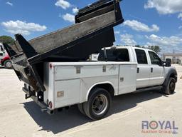 2013 Ford F450 Crew Cab Service Dump Truck