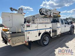 2011 Ford F550 4x4 Altec AT40M Material Handler Bucket Truck