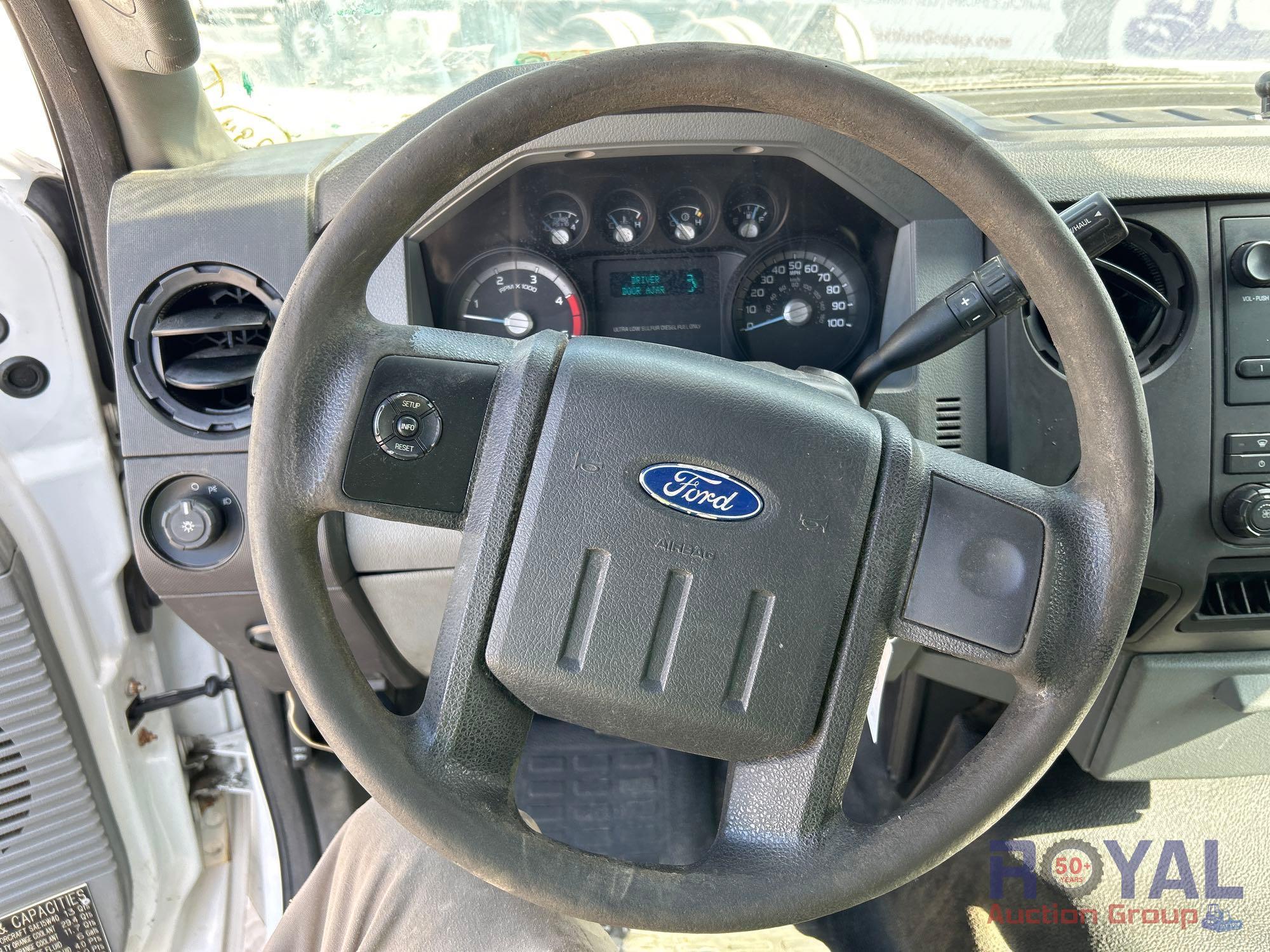 2011 Ford F-550 4x4 Pak Rite Septic Truck