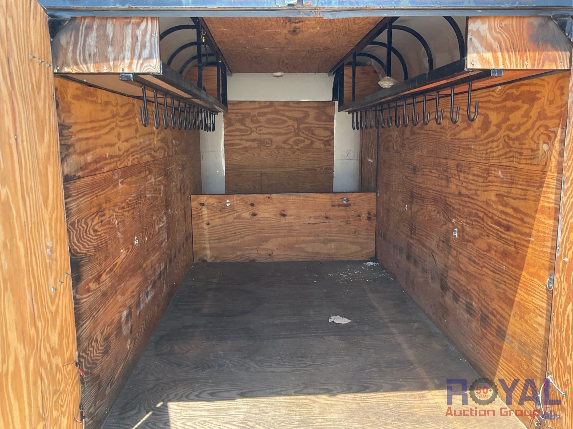 1999 Texas 14ft T/A Enclosed Trailer