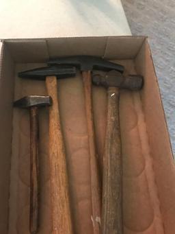 4- vintage hammers