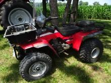 *HONDA TRX 200 2WD 4-WHEELER, SELLS W/ BILL OF SALE + MI. SALES TAX