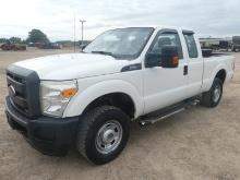 2015 Ford F250 4WD Pickup, s/n 1FT7X2B63FEA52144: Ext. Cab, 6.2L Gas Eng.,