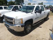 2013 Chevy 2500HD Pickup, s/n 1GC1CVCG9DF101817: Crew Cab, 6.0L Gas Eng., A