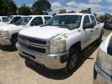 2011 Chevy 2500HD Pickup, s/n 1GC1CVCGXBF245681: Crew Cab, 6.0L Gas Eng., A