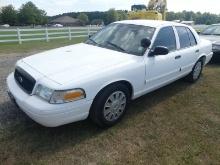 2009 Ford Crown Victoria, s/n 2FABP7BV9AX114562: 4-door, 4.6L Gas Eng., Aut