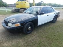 2007 Ford Crown Victoria, s/n 2FAFP71W97X162390: 4-door, 4.6L Gas Eng., Aut