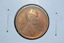 1909-S Lincoln Cent; VG