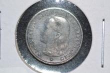 1895 Netherlands 10 Cent Coin