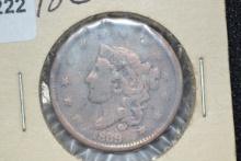 1839 Large Cent; F