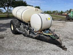 CHEMICAL CONTAINERS 1,000 GALLON SPRAY RIG W/BOOMS