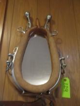 MIRRORED HORSE HARNESS   21 X 12
