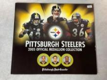 2005 Pittsburgh Steeler Medallion Collection - New Never Opened
