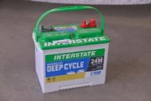 Interstate deep cycle battery