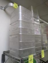 Cambro/Carlisle plastic containers