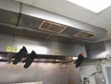 Greenheck exhaust hood w/ make-up air & Ansul fire protection