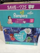 Pampers Cruisers & Pampers Easy Ups Diapers
