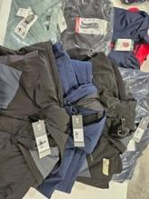 NEW Men's Assorted Sized Coats, Shirts, & Pants w. Tags