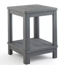 Keter Deluxe Side Table - Brown