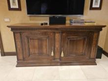91" Wood Console Table