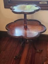 Two Tier Wood Center Table