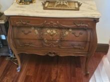 36" Marble Top Console Table