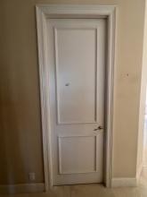 Interior Hardwood Door to Guest Room, 38" 96"