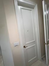 Interior Hardwood Door Going Into Toilet Area, 36" X 102"