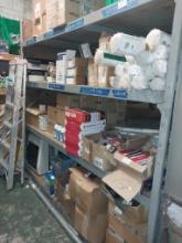 Pallet rack and metal shelves in room - delayed pick up