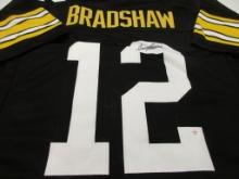 Terry Bradshaw of the Pittsburgh Steelers signed autographed football jersey PAAS COA 752