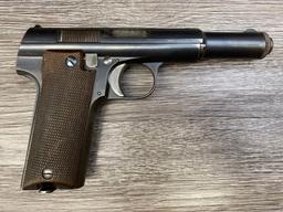 WWII ASTRA ARMS CO. MODEL 600/43 9MM SEMI-AUTO PISTOL w/HOLSTER