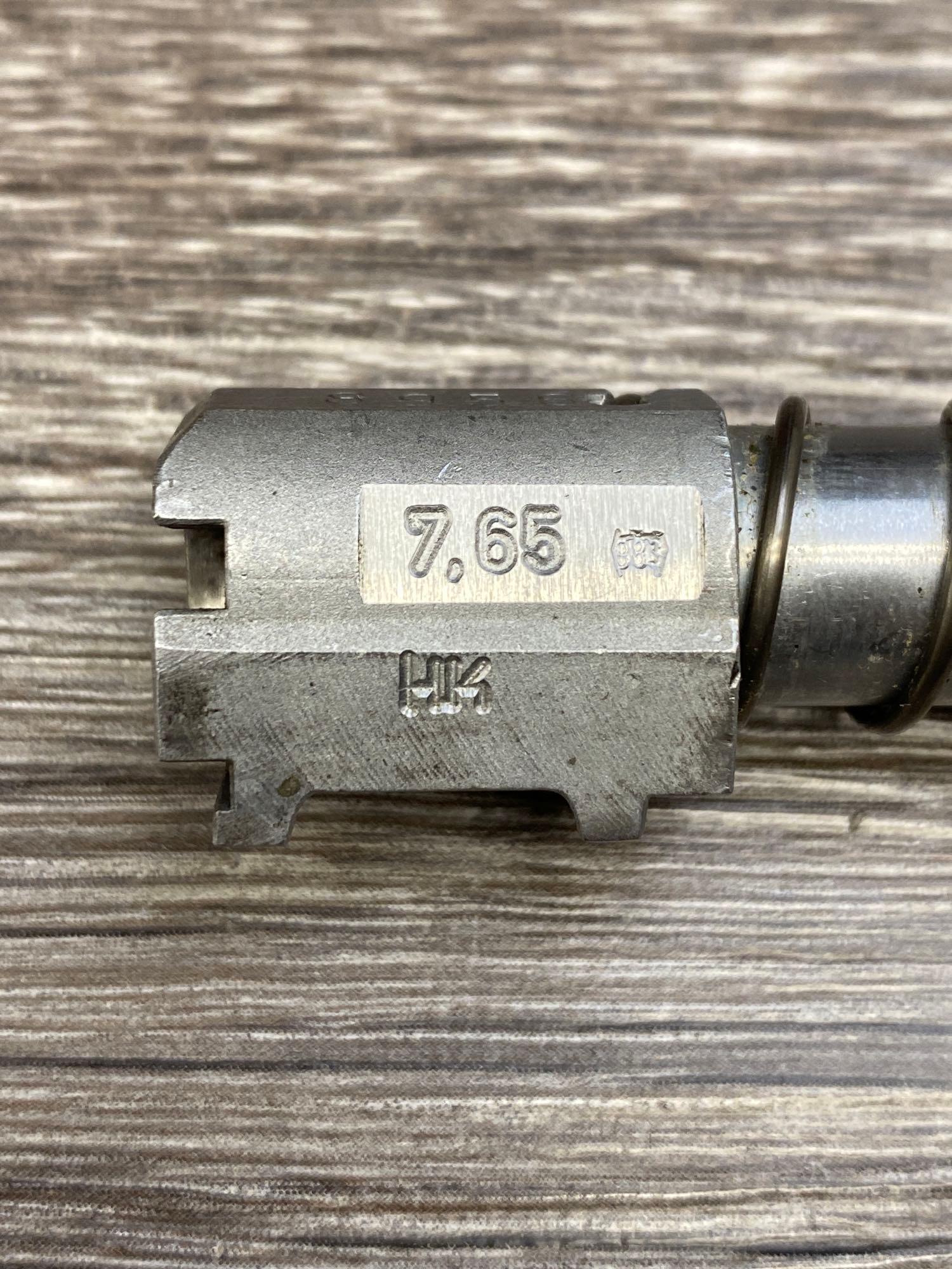 H & K MODEL 4 .32 ACP (7.65mm) W/ .22 LR CONVERSION KIT & 1 .22LR / 3 7.65 mm MAGS. (CIRCA 1971).