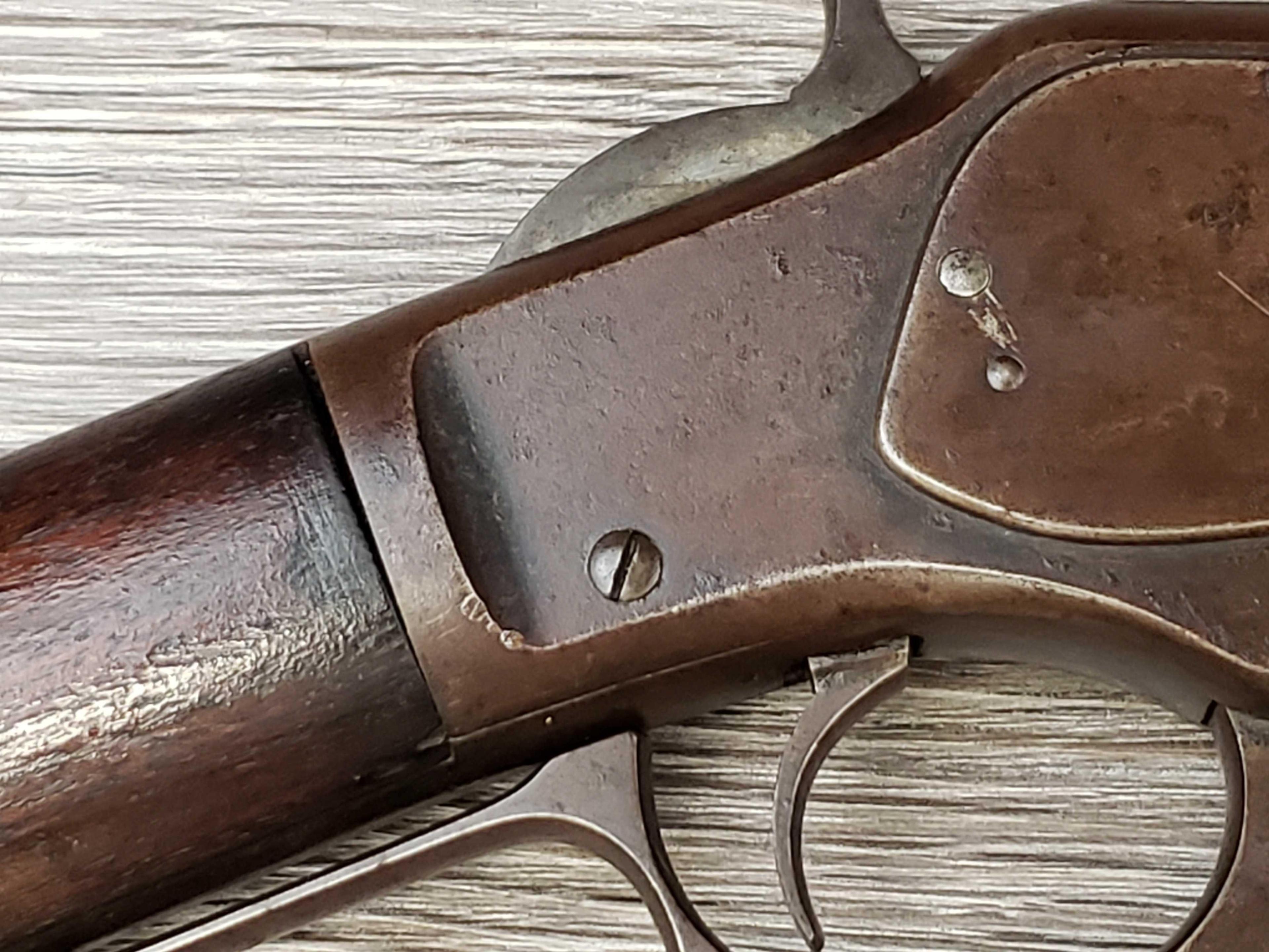 SPECIAL ORDER WINCHESTER MODEL 1873 .44 WCF CAL LEVER ACTION RIFLE.