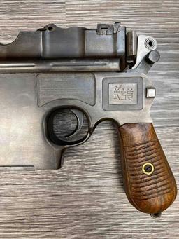 CHINESE PRODUCTION C-96 BROOMHANDLE MAUSER SEMI-AUTO PISTOL .45 CAL