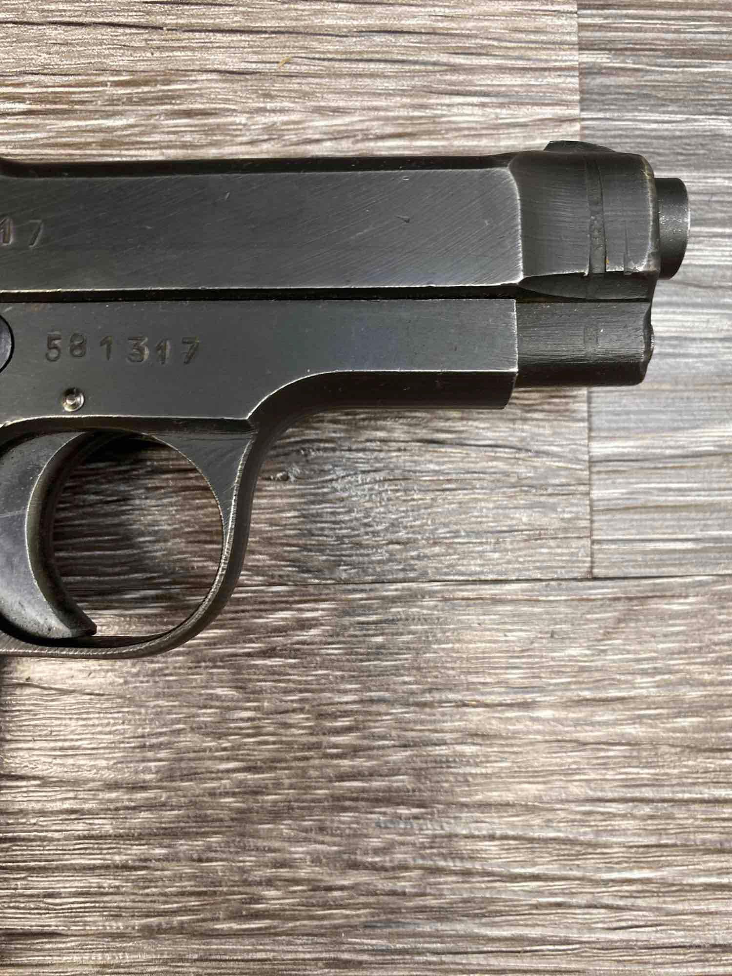 BERETTA MODEL 1934 SEMI-AUTO .32 ACP PISTOL