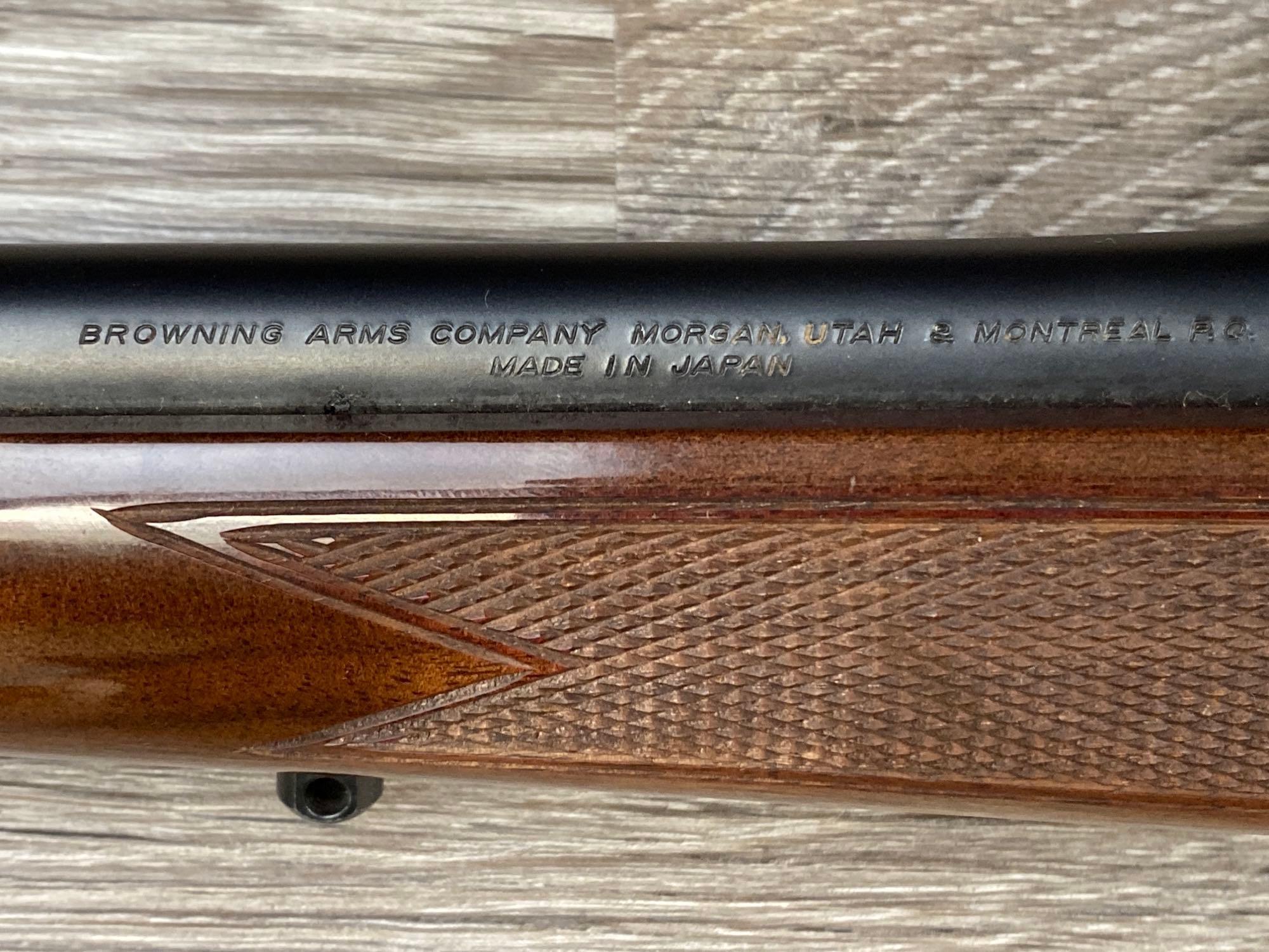 BROWNING A BOLT .270 WIN BOLT ACTION SPORTING RIFLE W/LEUPOLD SCOPE