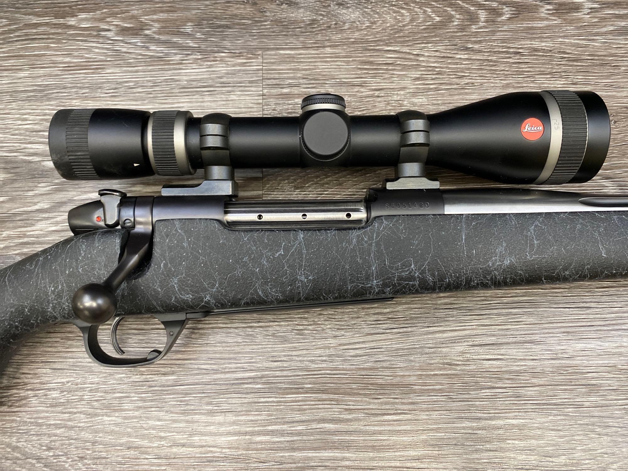 WEATHERBY MK V BOLT ACTION .300 WEATHERBY SPORTING RIFLE W/ LEICA SCOPE